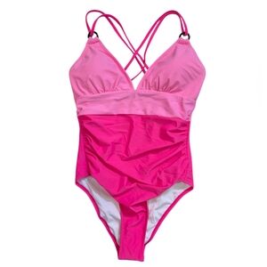 Pink One Piece Swimsuit